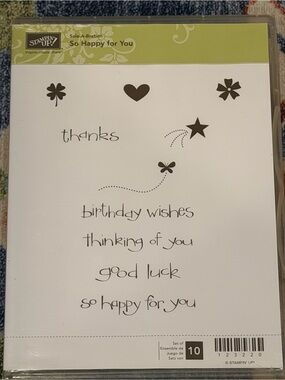 Stampin' Up! So Happy for You Stamp Set